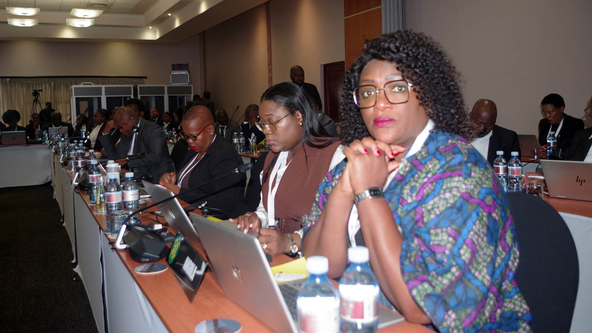 A section of the delegates attending the 4th SADC AML/CFT committee meeting. 
